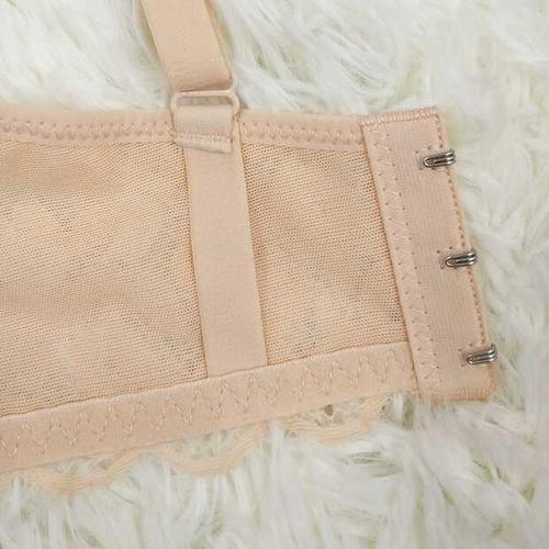 美佳美儂2018春夏新款無鋼圈內衣吊帶文胸m3811薄款蕾絲厚款