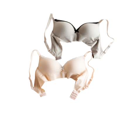 天天特價胸罩日本文胸無鋼圈舒適3/4罩杯大學生女士內衣運動肉色