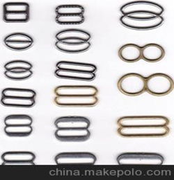 廠家直銷環保鋅合金文胸扣配件 可以色樣訂做 內衣五金配件