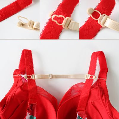 3條裝 兩頭固定內衣防滑帶文胸扣不掉肩防肩布管用隱形夏落肩滑