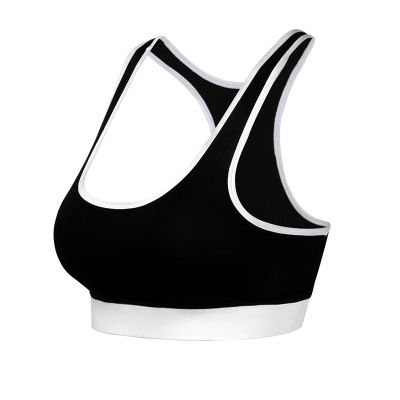 夏季運(yùn)動(dòng)速干彩邊文胸透氣瑜伽服健身內(nèi)衣背心女士廠家直銷(xiāo)代發(fā)
