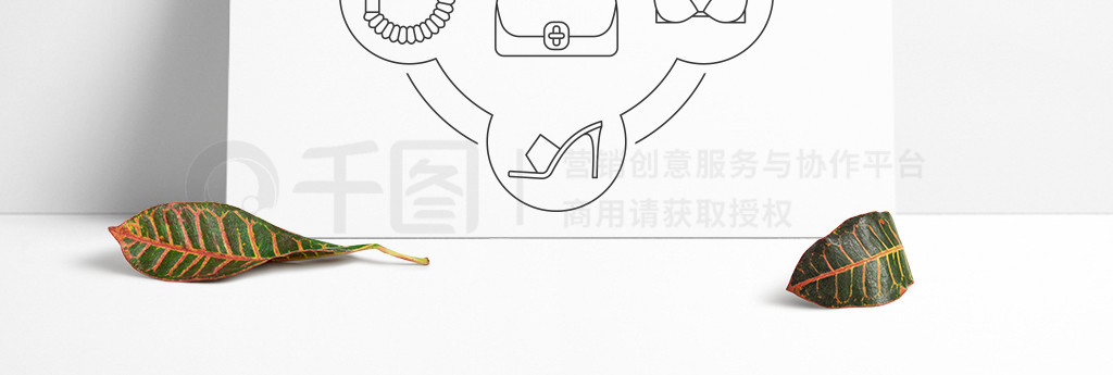 婦女的配件內容線性圖標集內衣,文胸,束發,手提包,高跟鞋孤立的矢量插圖婦女的配件內容線性圖標集